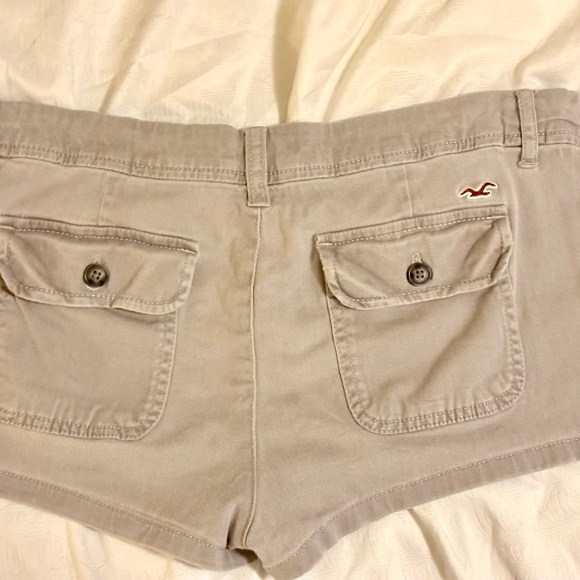 Hollister High Waist Gray Shorts Casual Style - Picture 2 of 3